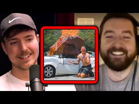 How MrBeast DESTROYED His Friends Cars with Meteors | PKA
