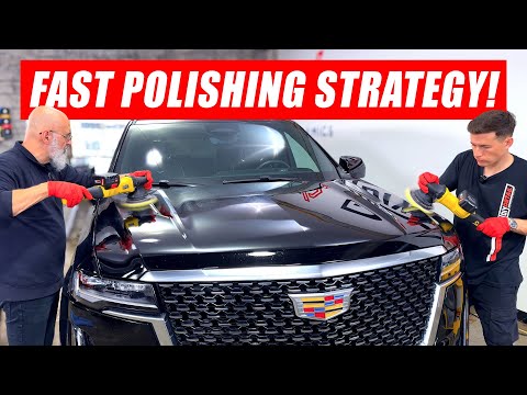 How to QUICKLY Polish Black Paint!!!