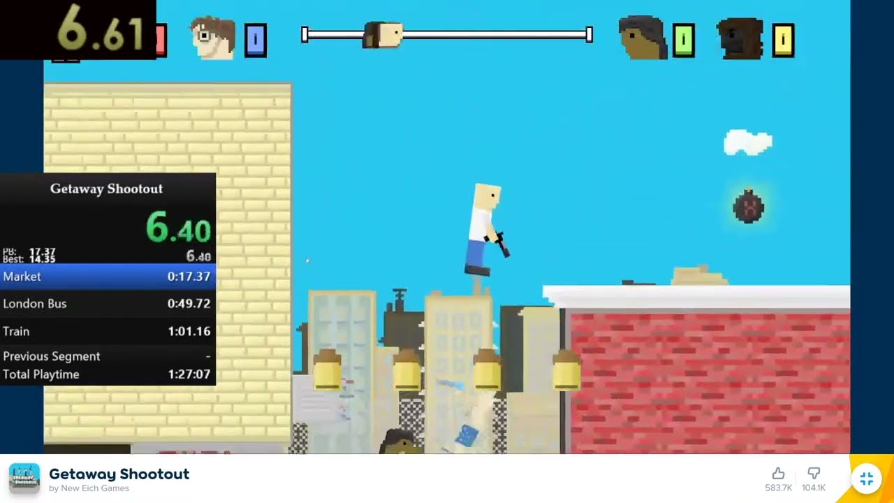 Getaway Shootout Previous WR (3 Maps, Bots)