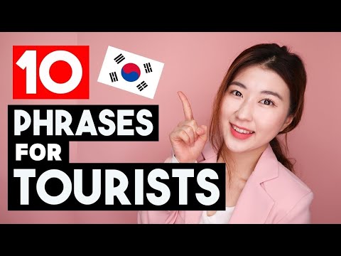 Top 10 Must-Know Korean Phrases for Tourists! | 한국언니 Korean Unnie