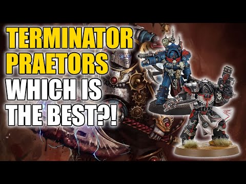 Ranking The Legion Praetors! Terminator Edition!! │ Warhammer 30k Horus Heresy