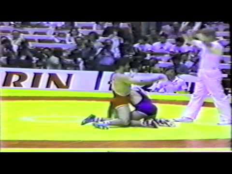 1990 Senior World Championships: 68 kg Final Arsen Fadzayev (USSR) vs. Giorgios Athanassiadis (GRE)