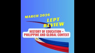 History of Education – Philippine and Global Context