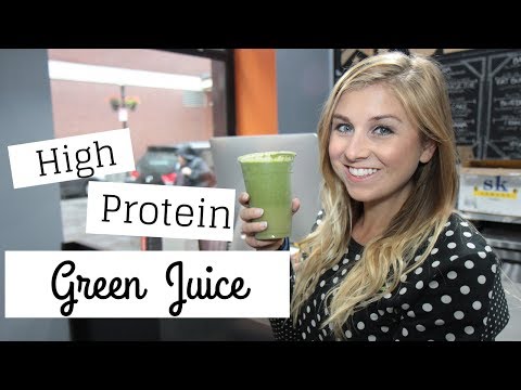 High Protein Green "Juice" | Green State of Mind Smoothie Recipe
