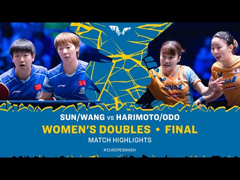 Sun/Wang vs Harimoto/Odo | WD Final | #EuropeSmash 2025