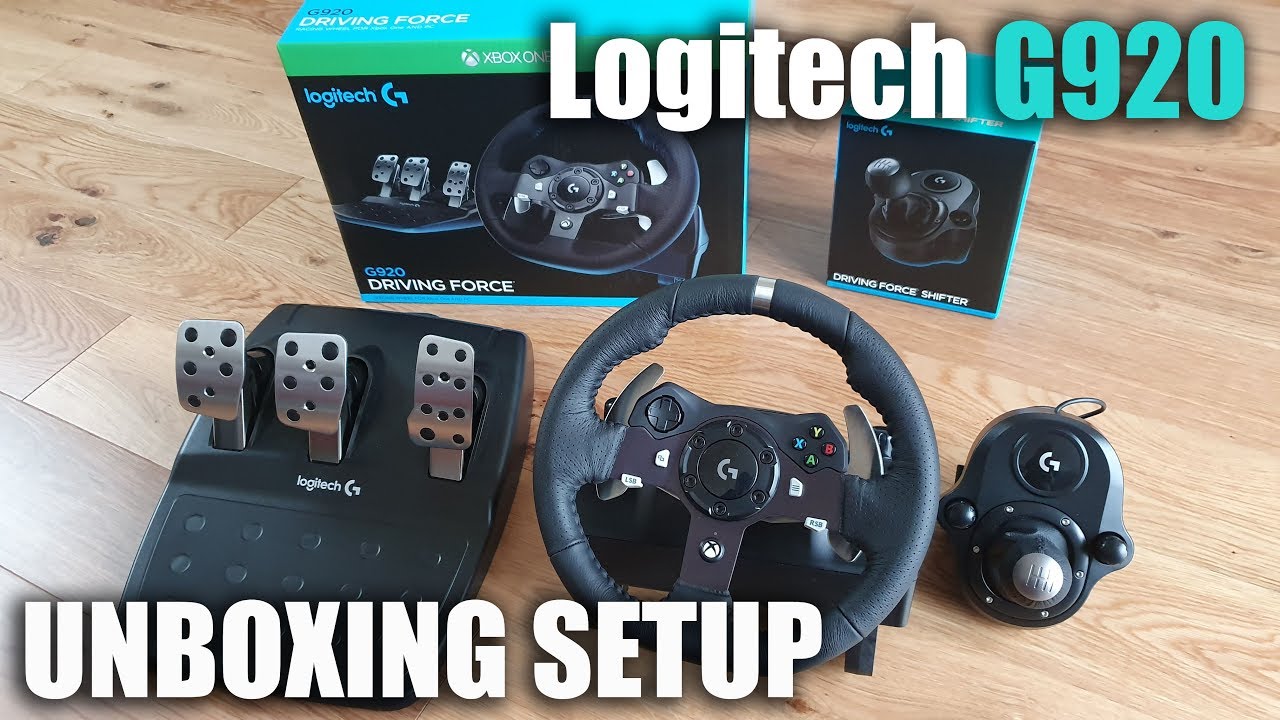 Руль Logitech G920 Driving Force (XBox One, ПК)