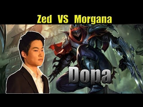 Dopa - Zed vs Morgana   도파 제드 - KR LOL REPLAYS