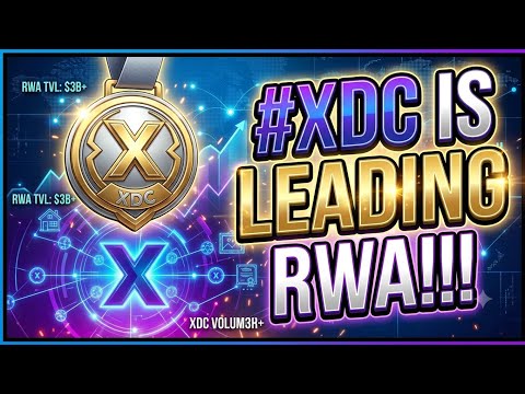 🚨#XDC IS LEADING RWA!!!
