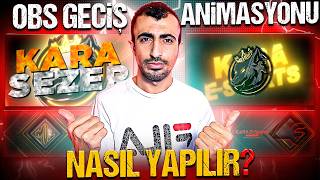 AFTER EFFECTS İLE YAYINCI GEÇİŞ VİDEOSU NASIL YAPILIR!! STİNGER GEÇİŞ 