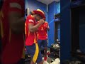 El divertido baile de Nico Williams y Lamine Yamal en el vestuario tras ganar la Eurocopa #shorts
