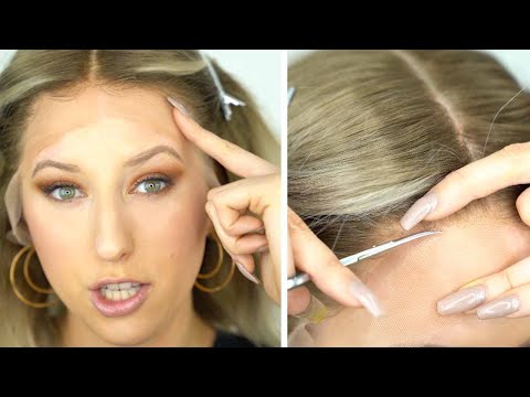 How to Cut Lace off Wig | FOR BEGINNERS