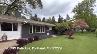 For Rent: 895 NW Dale Ave,  Portland, OR 97229