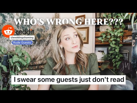 The BRIDE'S Fault or No?? Wedding Website Do's (and Don'ts) | Wedding Planner Reddit REACTION