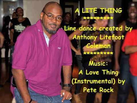 A LITE THING line dance instruction by Litefoot - LDE - 07-17-2017