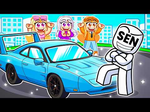 SEN DODGE CHARGER ile KIZLARI ETKİLEDİN - Roblox Driving Empire