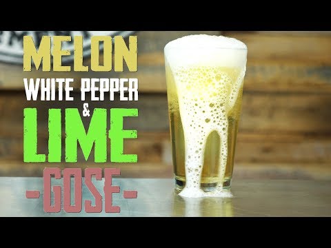 How to Brew Gose Beer - Melon, Pepper and Lime Homebrew