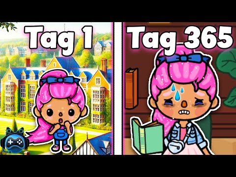 1 YEAR IN THE INTERNAT 🏫 | PART 5 - END | EXCITING | Toca Boca Story German | Toca Rosa