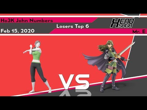 [Smash Ultimate] Xenosaga XXXII (L.Top 6) - Ho3K John Numbers vs Mr. E
