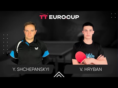 16:45 Yurii Shchepanskyi - Vadym Hryban 22.11.2023 TT Euro.Cup Ukraine Star Table 4
