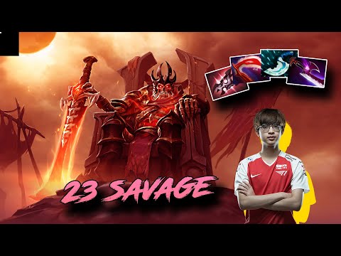 23 SAVAGE [ Wraith King] ULTRA KILL !! | Double Triple Kill !! | Dota 2 College | Watch & Learn