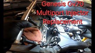 Genesis GV70   How to replace MPi injector
