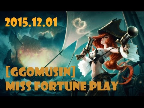 [ggomusin] LoL S6 - Miss Fortune vs Jinx │2015.12.01│