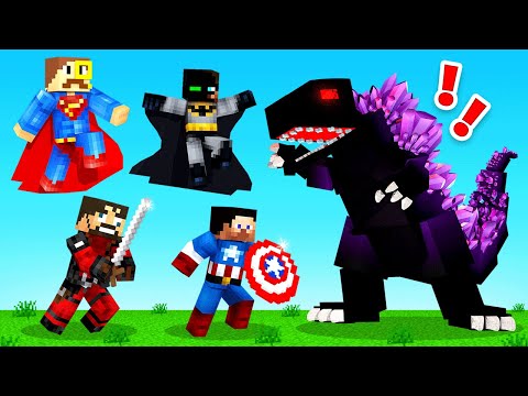 FIGHTING Crazy Craft BOSSES (Minecraft)