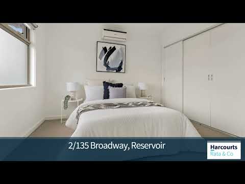 2/135 Broadway, Reservoir, VIC 3073, 2房, 2浴, Townhouse
