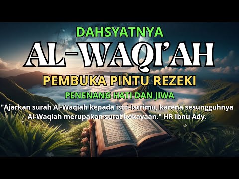 RAHASIA MENGAMALKAN SURAT AL WAQIAH 7X - CARA MENINGKATKAN REZEKI DENGAN AL QURAN