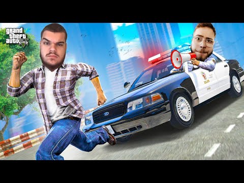 GTA 5 Online - Graniti e ka ble kerrin e Policis !! - SHQIPGaming