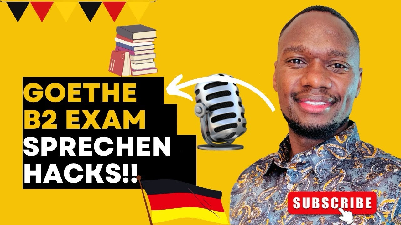 How to Pass the Goethe B2 Sprechen Exam | Tips, Phrases & Example Answers