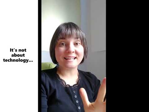 It is not about technology