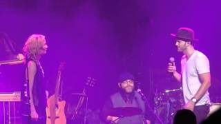 Jennifer Nettles and Ryan Kinder - Leather and Lace 11/14/15 - Playing with Fire Tour