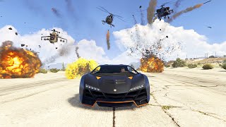 نسبة 99 بالمئة فشلوا في هذا التحدي لعبة جي تي أي 5 | GTA V The Hard Challenge