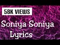 Soniya Soniya Song With Lyrics சோனியா சோனியா Ratchagan Movie