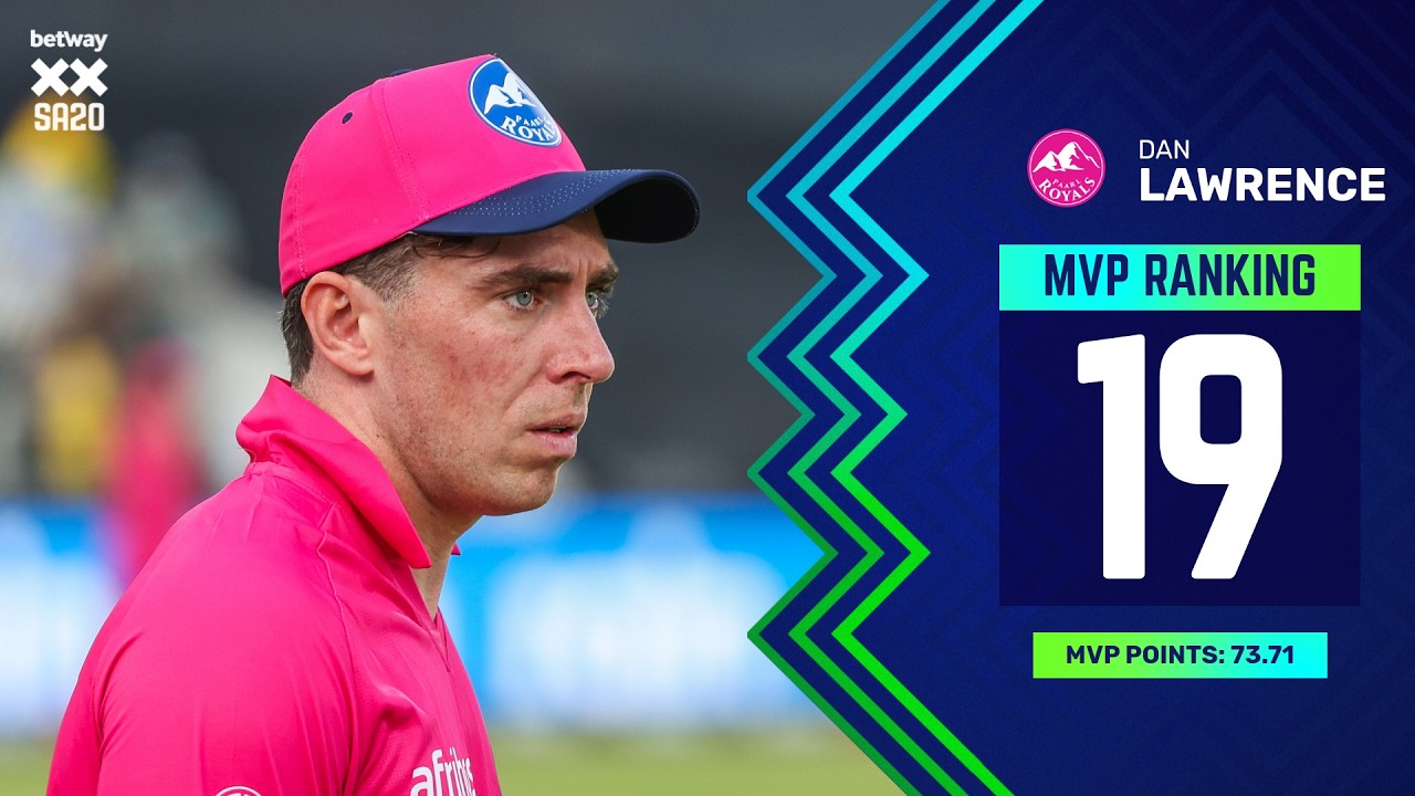 Season 4 MVP #19 | Dan Lawrence (Paarl Royals)