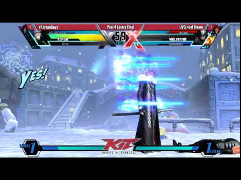 KiT15 - UMvC3 - P4LF - xKoreanGuyx vs UVG Noel Brown