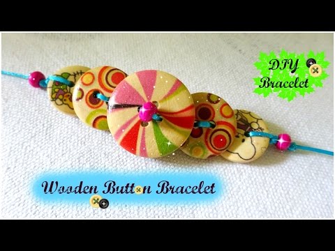 Button bracelet | DIY bracelet within 15 minutes | part - 2 Video