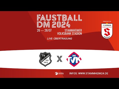 FAUSTBALL DM 2024 - Viertelfinale 2: TV Brettorf - TV 1880 Käfertal