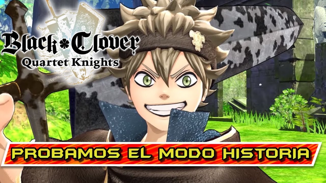 Black Clover Quartet Knights Deluxe Edition trailer cover