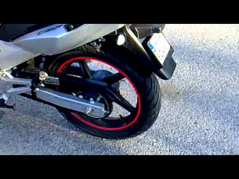 Honda CBF 250 without exhaust