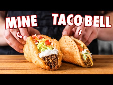 Making The Taco Bell Chalupa At Home | But Better