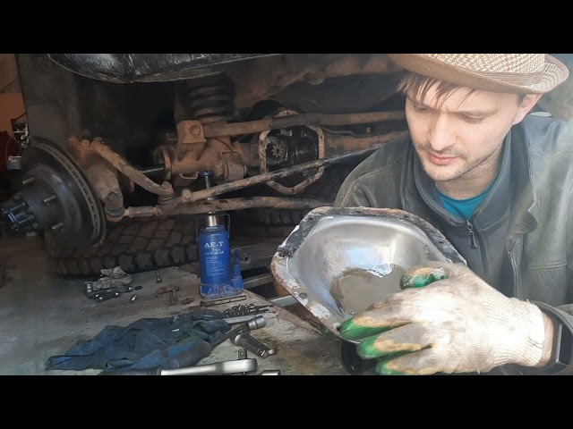 Как Снять Редуктор Заднего Моста УАЗ Патриот Спайсер Схема