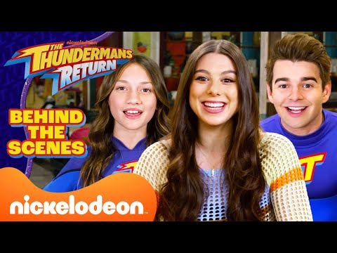 The Thundermans Return Cast Behind the Scenes w/ Kira Kosarin, Jack Griffo & More! | Nickelodeon
