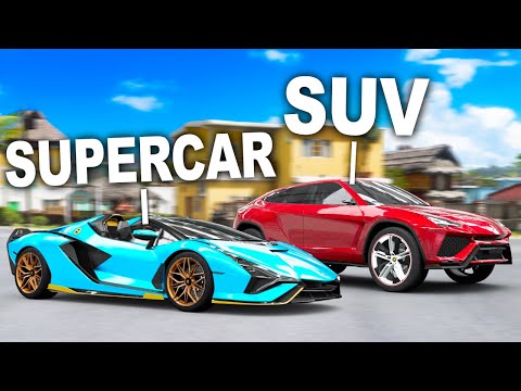 SUVs vs SUPERCARS! - Forza Horizon 5