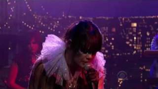 BAT FOR LASHES ~ Daniel [Letterman Live]