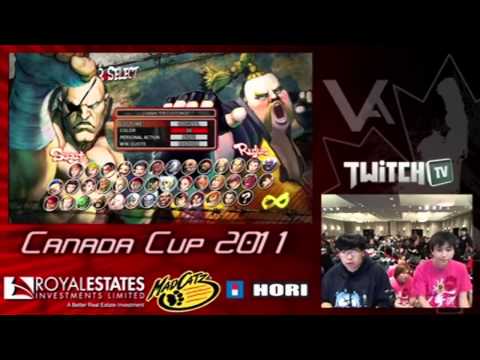 Canada Cup Gaming 2011 SSF4AE International 5v5 USA vs Japan2 Grand Finals