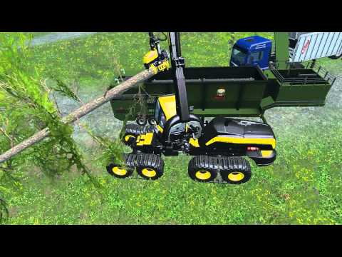 Farming Simulator 15 Modvorstellung The Beast Hochleistungsholzhäcksler