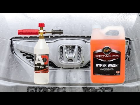 Snow Foam Lance Test : Meguiars D110 Hyper Wash Part #1