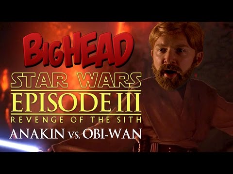 BigHead Star Wars Parody | Anakin vs. Obi-Wan - Lowcarbcomedy